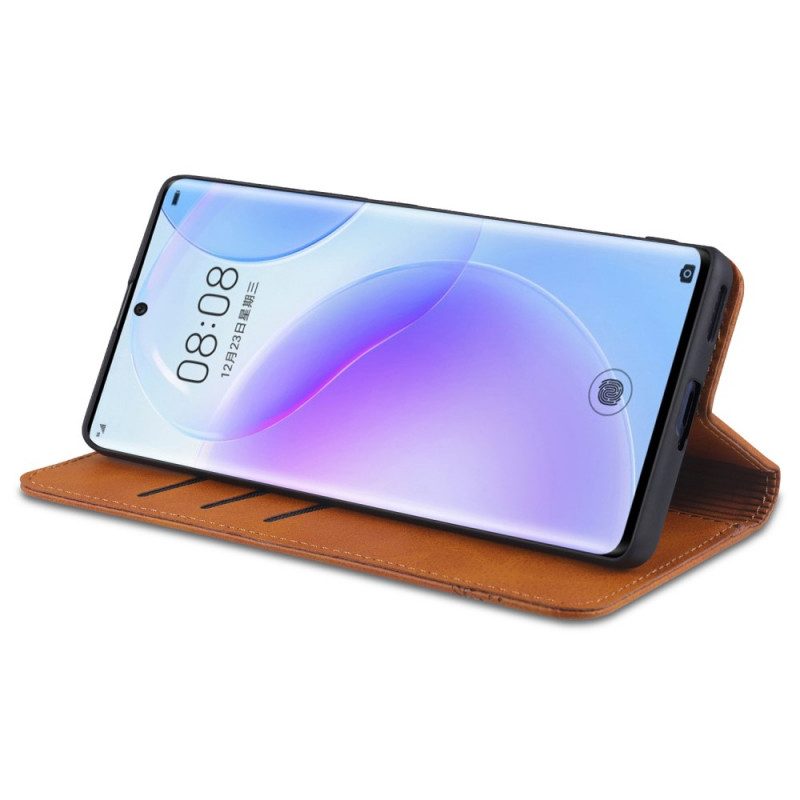 Schutzhülle Für Huawei Nova 9 Flip Case Azns Leder-styling