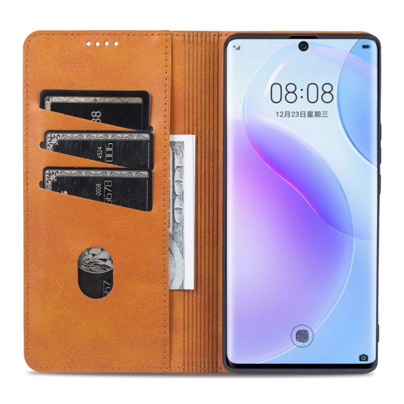 Schutzhülle Für Huawei Nova 9 Flip Case Azns Leder-styling