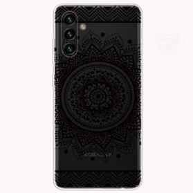 Hülle Für Samsung Galaxy A13 5G / A04s Einzelnes Blumenmandala