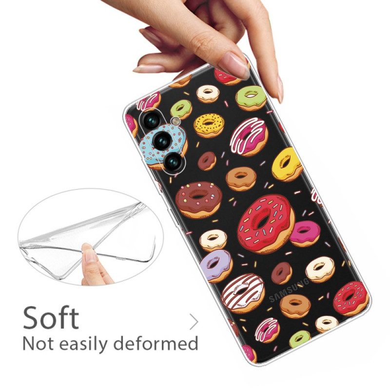 Hülle Für Samsung Galaxy A13 5G / A04s Ich Liebe Donuts