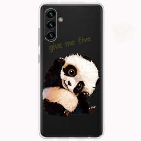 Hülle Für Samsung Galaxy A13 5G / A04s Panda. Gib Mir Fünf