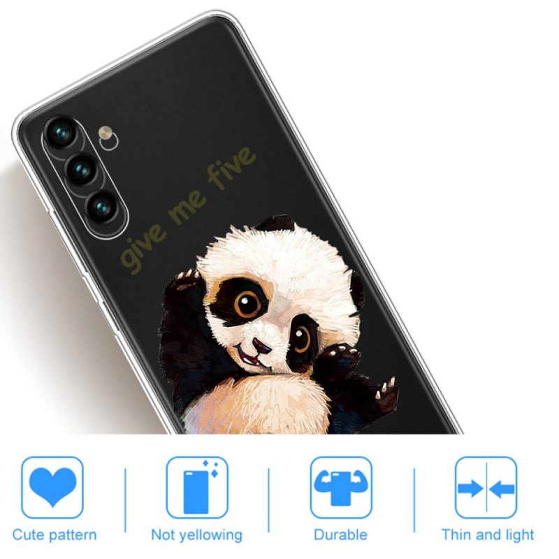 Hülle Für Samsung Galaxy A13 5G / A04s Panda. Gib Mir Fünf