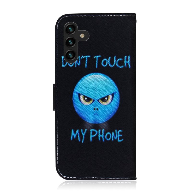 Lederhüllen Für Samsung Galaxy A13 5G / A04s Emoji-telefon