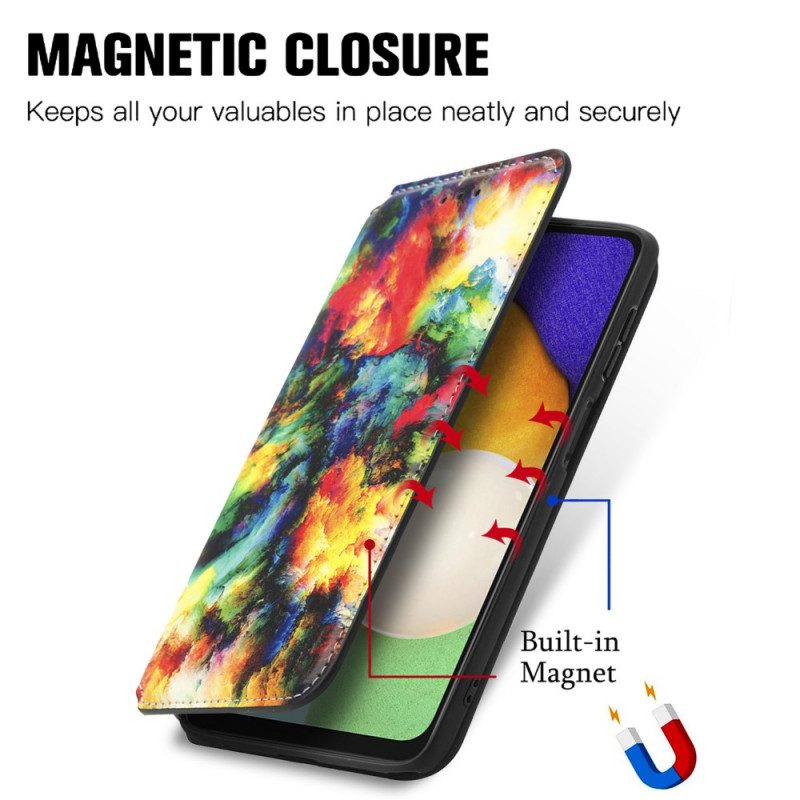 Schutzhülle Für Samsung Galaxy A13 5G / A04s Flip Case Caseneo Rfid-design