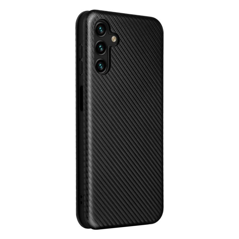 Schutzhülle Für Samsung Galaxy A13 5G / A04s Flip Case Kohlefaser