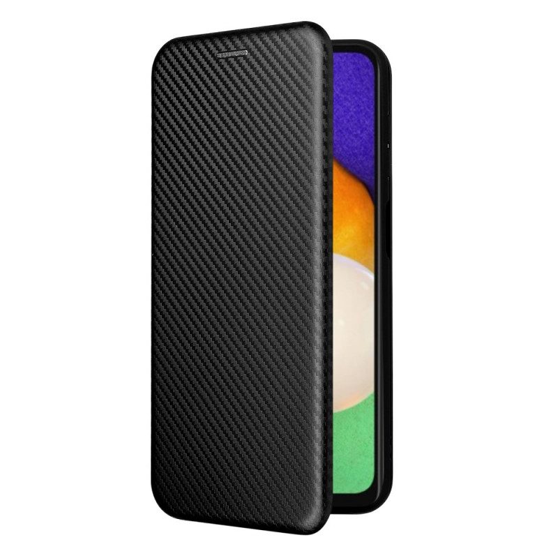 Schutzhülle Für Samsung Galaxy A13 5G / A04s Flip Case Kohlefaser