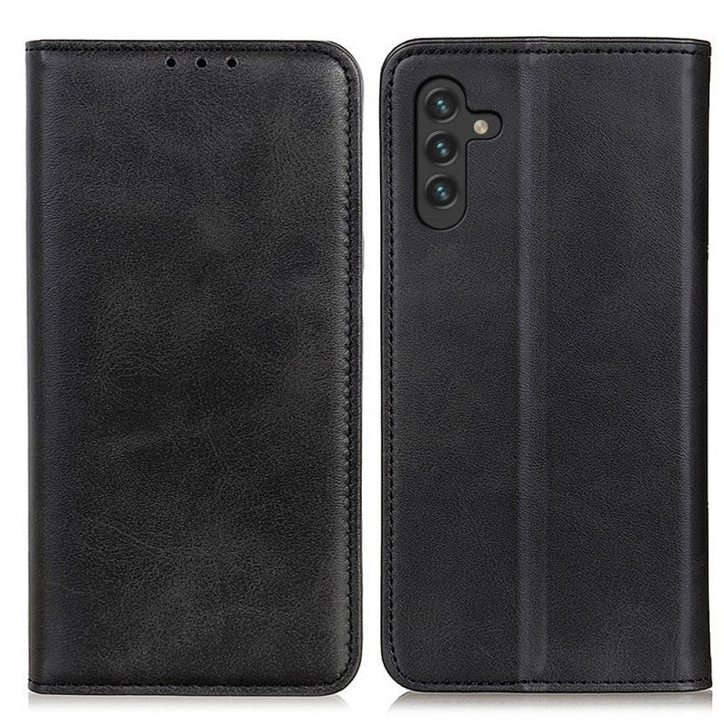 Schutzhülle Für Samsung Galaxy A13 5G / A04s Flip Case Spaltleder