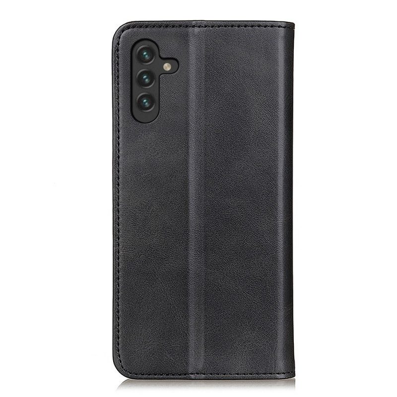 Schutzhülle Für Samsung Galaxy A13 5G / A04s Flip Case Spaltleder