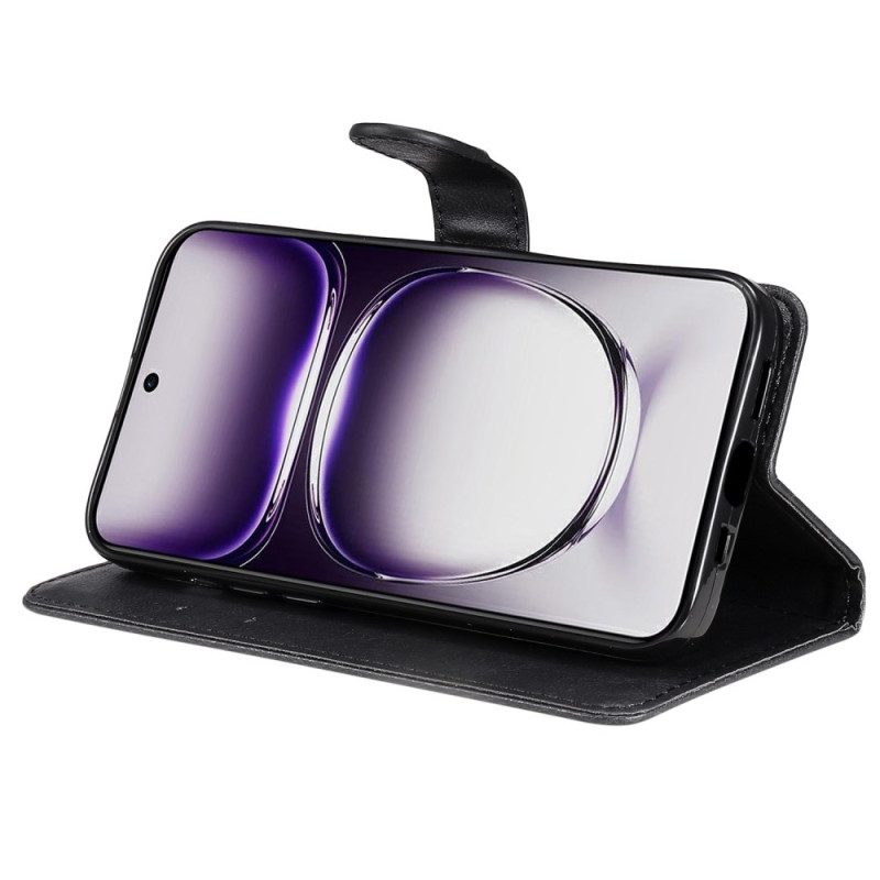 Lederhüllen Oppo Reno 12 5g Lederoptik Mit Riemen