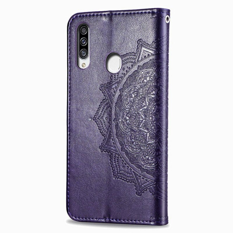 Lederhüllen Für Samsung Galaxy A20s Mandala-mittelalter