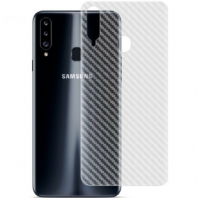 Rückseitenschutzfolie Für Samsung Galaxy A20S Style Carbon Imak