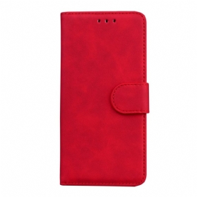 Flip Case Für Xiaomi 12 Pro Glattes Leder