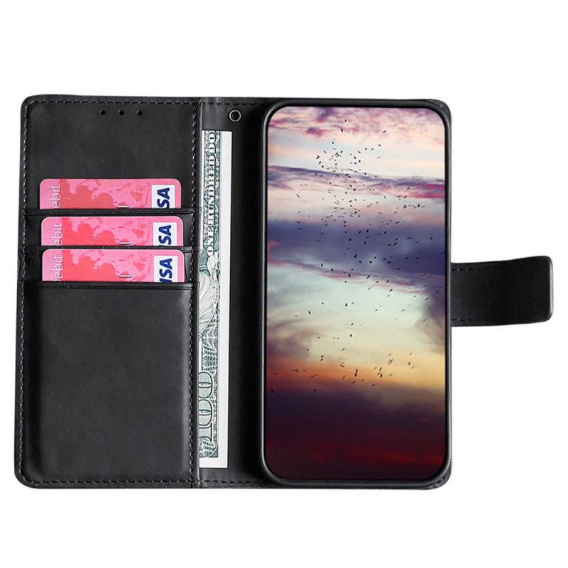 Flip Case Für Xiaomi 12 Pro Hautberührungskrokodil