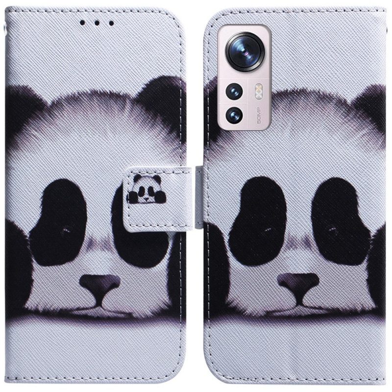 Flip Case Für Xiaomi 12 Pro Panda