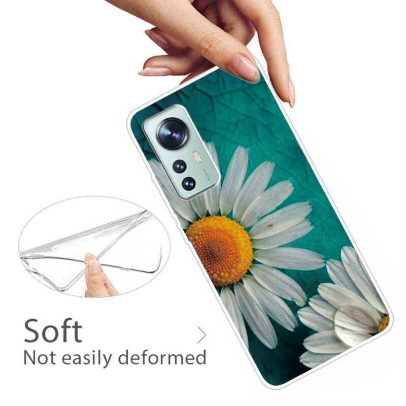 Handyhülle Für Xiaomi 12 Pro Blumensilikon