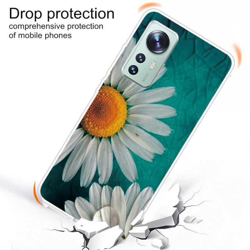 Handyhülle Für Xiaomi 12 Pro Blumensilikon