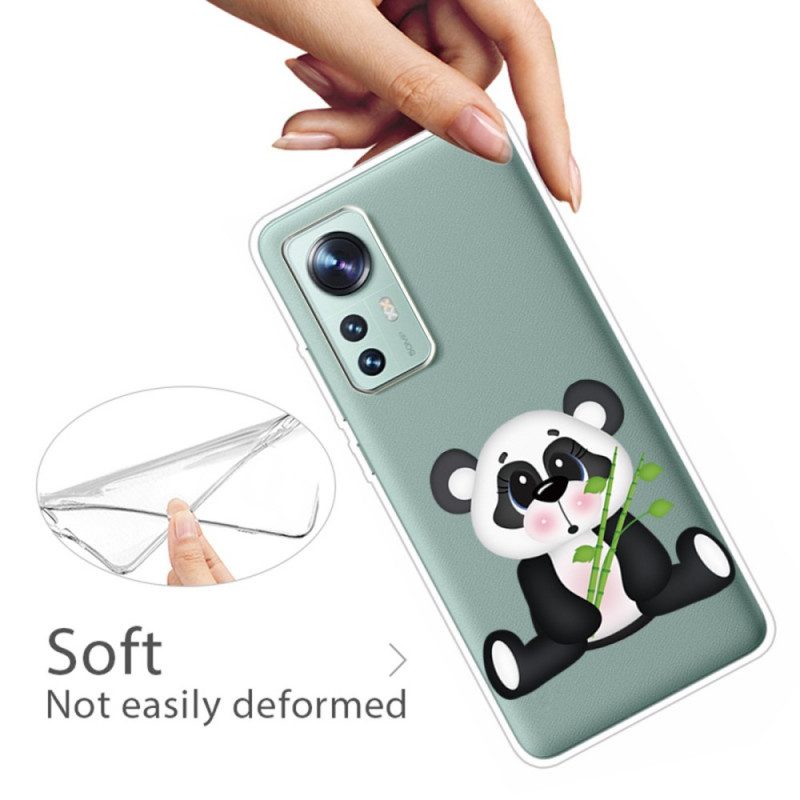 Hülle Für Xiaomi 12 Pro Niedliches Panda-silikon