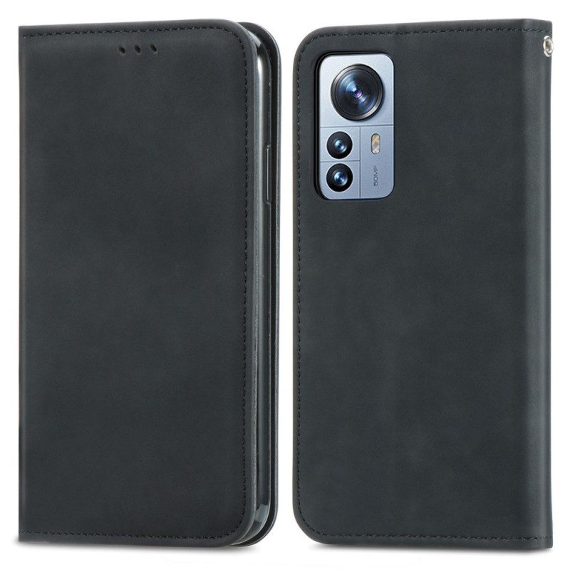 Schutzhülle Für Xiaomi 12 Pro Flip Case Hautgefühl