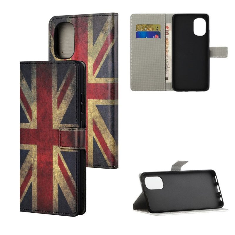 Flip Case Für Moto G41 / G31 England-flagge