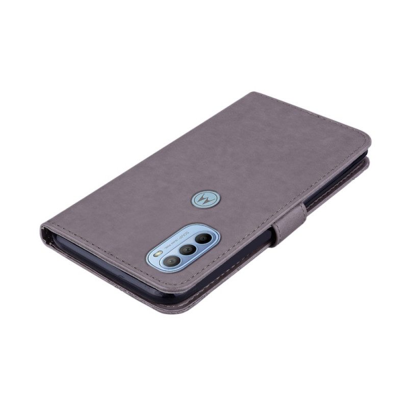 Flip Case Für Moto G41 / G31 Eulen-mandala Und Charme