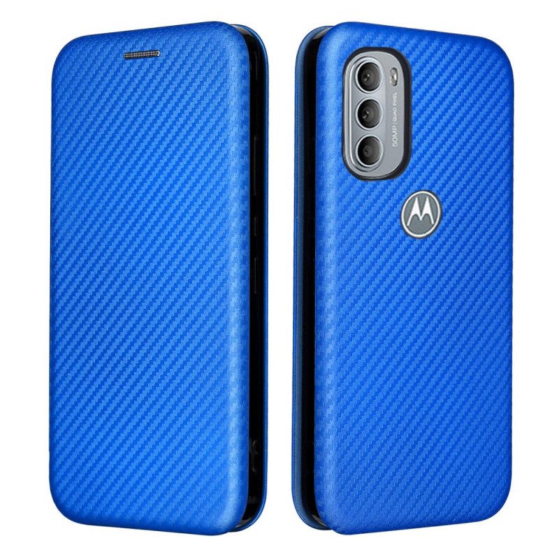 Schutzhülle Für Moto G41 / G31 Flip Case Silikonkohlenstoff