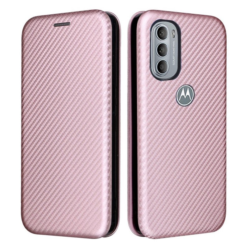 Schutzhülle Für Moto G41 / G31 Flip Case Silikonkohlenstoff