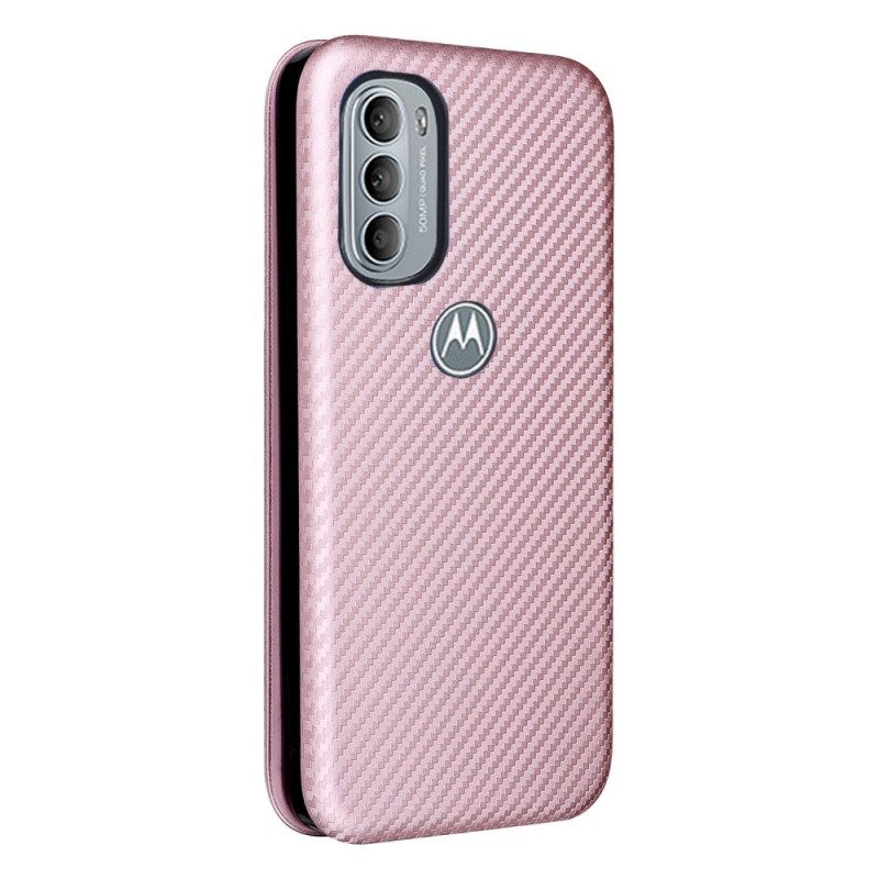 Schutzhülle Für Moto G41 / G31 Flip Case Silikonkohlenstoff