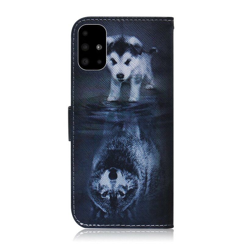 Flip Case Für Samsung Galaxy A51 Ernesto Der Wolf