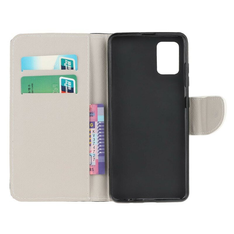 Flip Case Für Samsung Galaxy A51 Londoner Leben