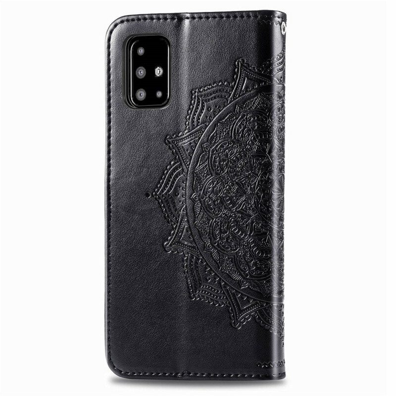 Flip Case Für Samsung Galaxy A51 Mandala-mittelalter