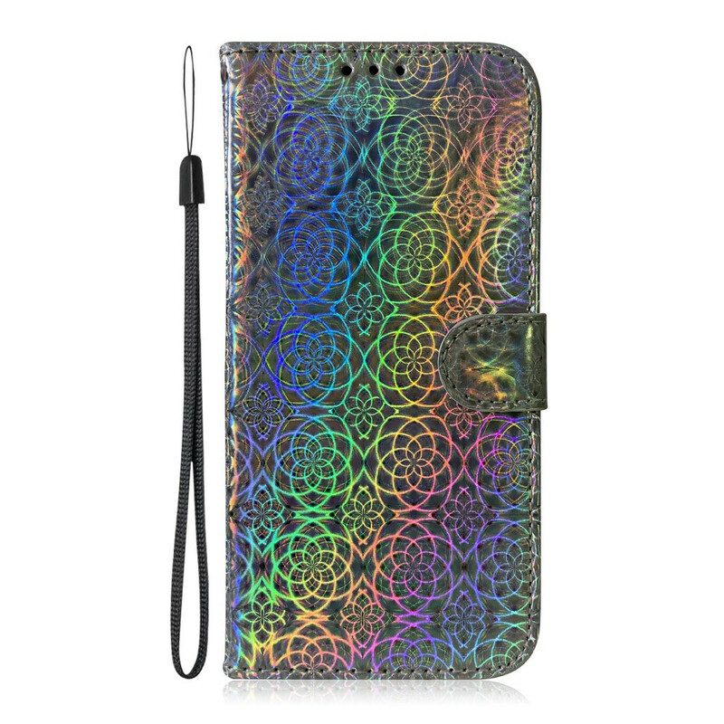 Flip Case Für Samsung Galaxy A51 Pure Farbe