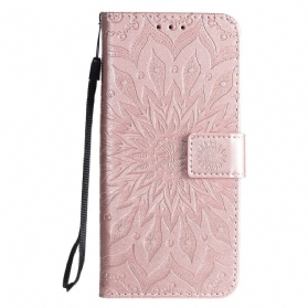 Flip Case Für Samsung Galaxy A51 Sonnenblume