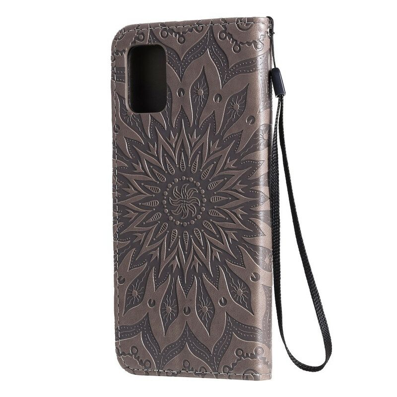 Flip Case Für Samsung Galaxy A51 Sonnenblume