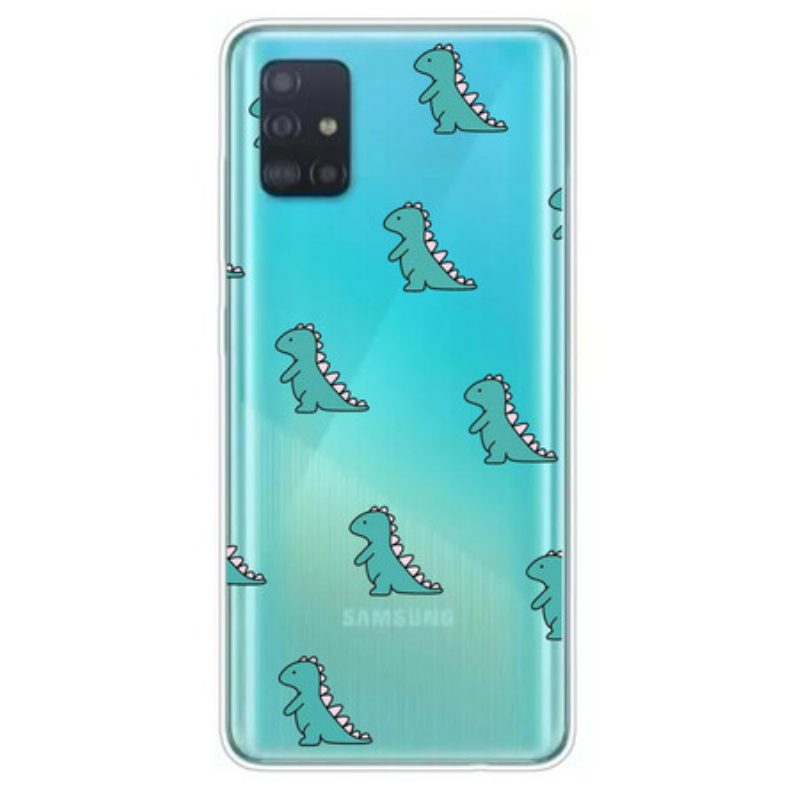 Hülle Für Samsung Galaxy A51 Dinosaurier