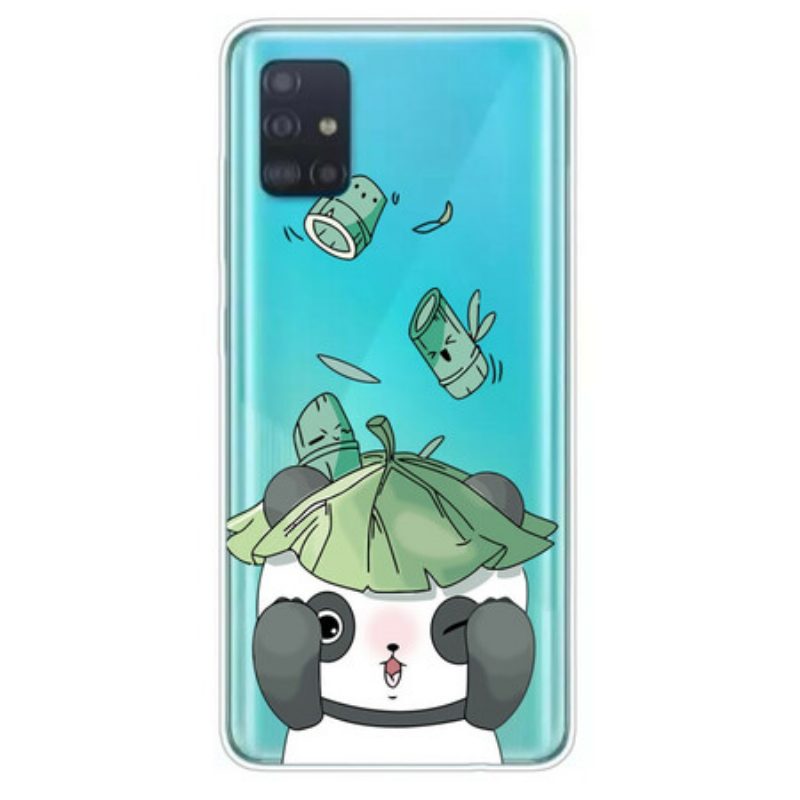 Hülle Für Samsung Galaxy A51 Panda-jongleur