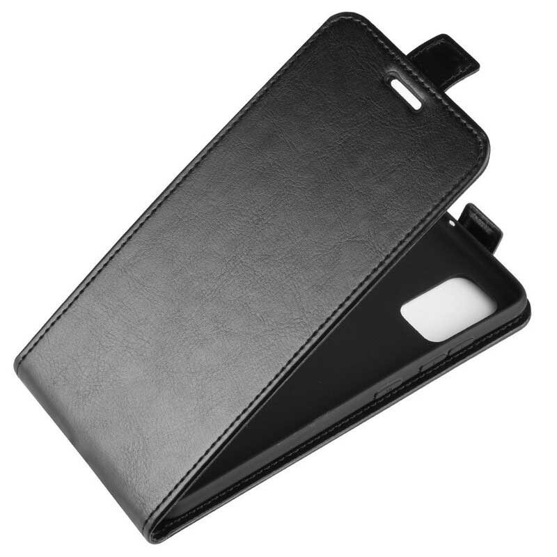 Lederhüllen Für Samsung Galaxy A51 Flip Case Faltender Ledereffekt