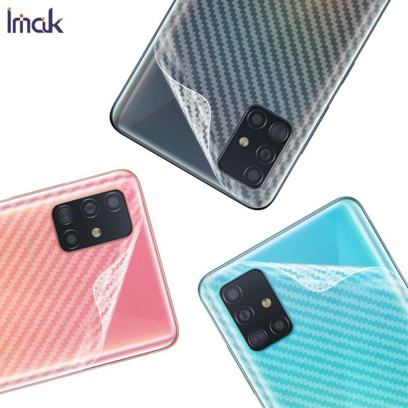 Rückseitenschutzfolie Für Samsung Galaxy A51 Carbon Style Imak