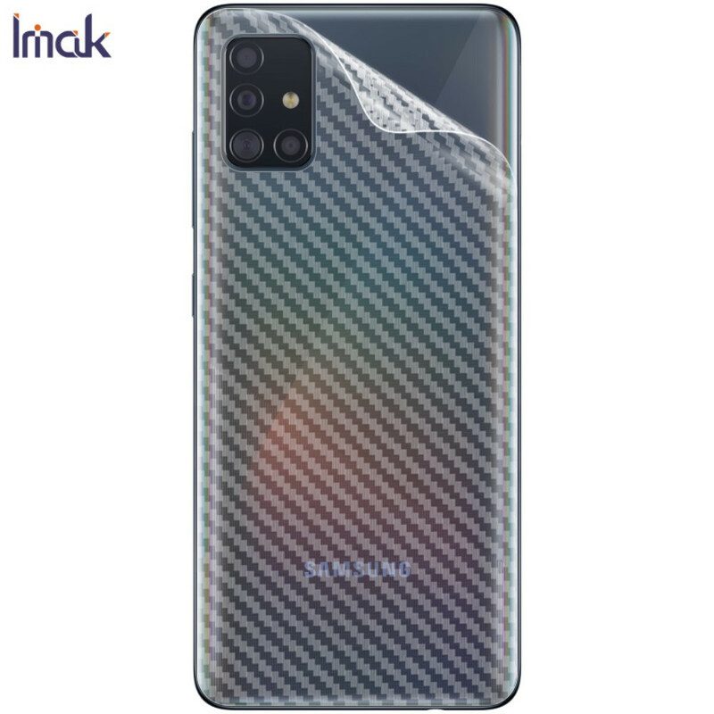 Rückseitenschutzfolie Für Samsung Galaxy A51 Carbon Style Imak