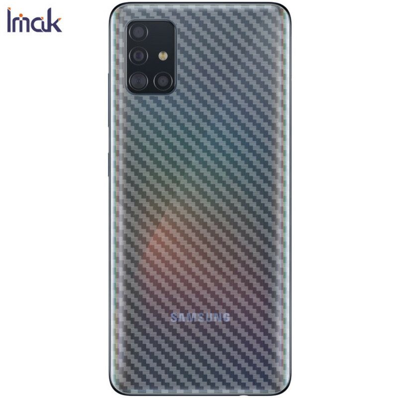 Rückseitenschutzfolie Für Samsung Galaxy A51 Carbon Style Imak