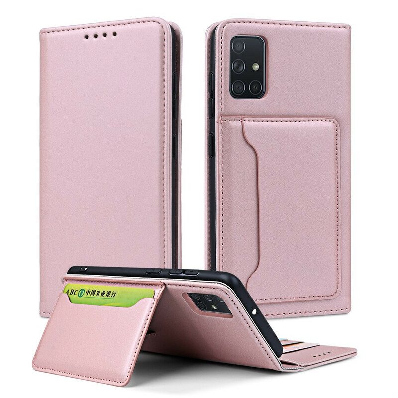 Schutzhülle Für Samsung Galaxy A51 Flip Case Kartenhalterständer