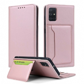 Schutzhülle Für Samsung Galaxy A51 Flip Case Kartenhalterständer