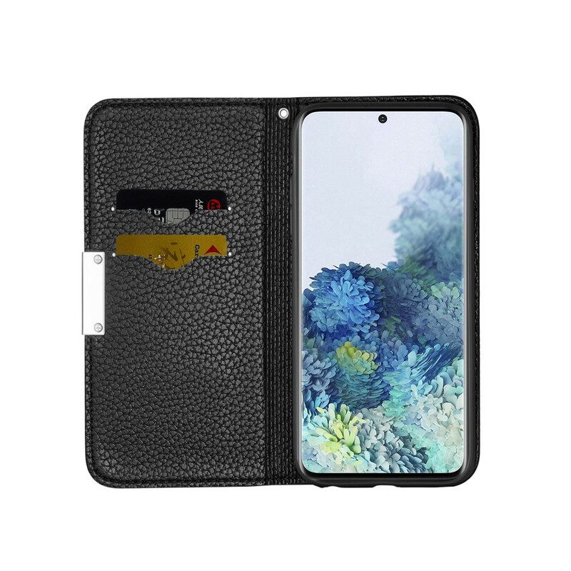 Schutzhülle Für Samsung Galaxy A51 Flip Case Kunstleder Litschi Ultra Chic