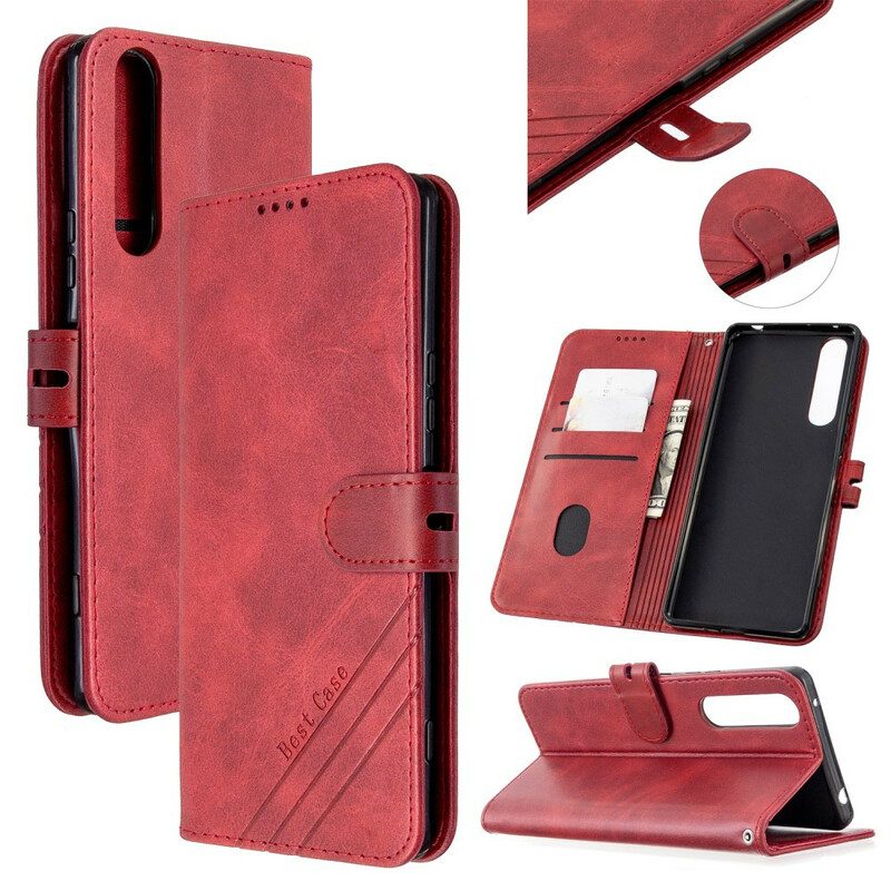 Flip Case Für Sony Xperia 10 II I'm Besten Fall