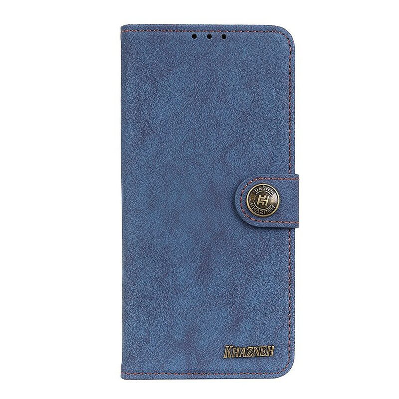 Flip Case Für Sony Xperia 10 II Khazneh Retro-split-kunstleder