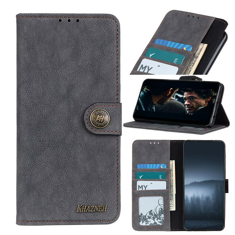 Flip Case Für Sony Xperia 10 II Khazneh Retro-split-kunstleder