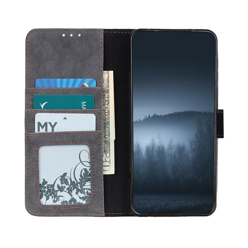 Flip Case Für Sony Xperia 10 II Khazneh Retro-split-kunstleder