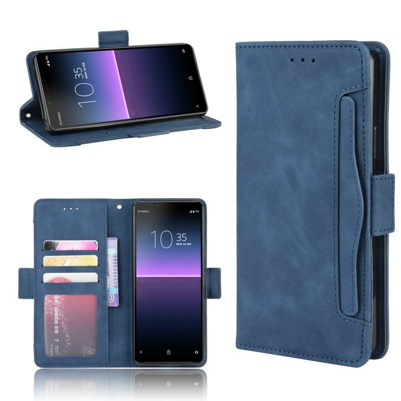 Flip Case Für Sony Xperia 10 II Multi-card Premier Class