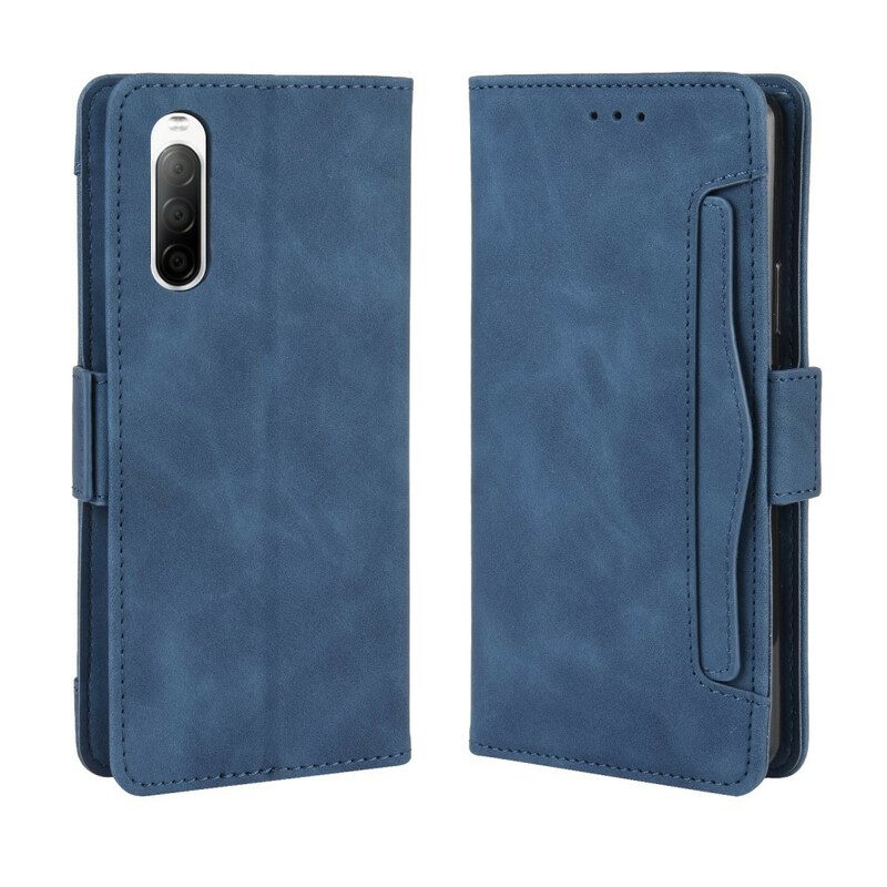 Flip Case Für Sony Xperia 10 II Multi-card Premier Class