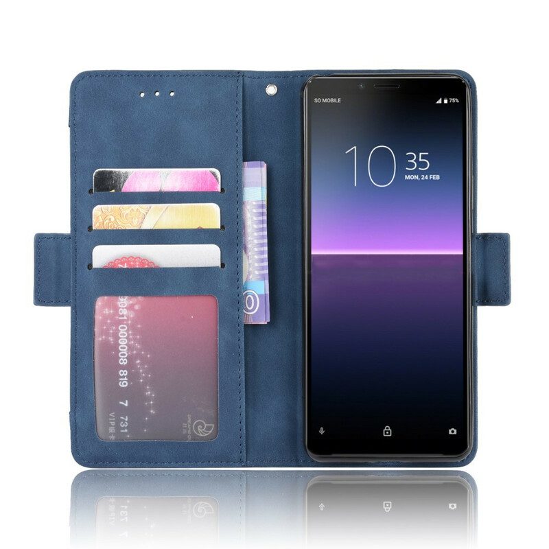 Flip Case Für Sony Xperia 10 II Multi-card Premier Class