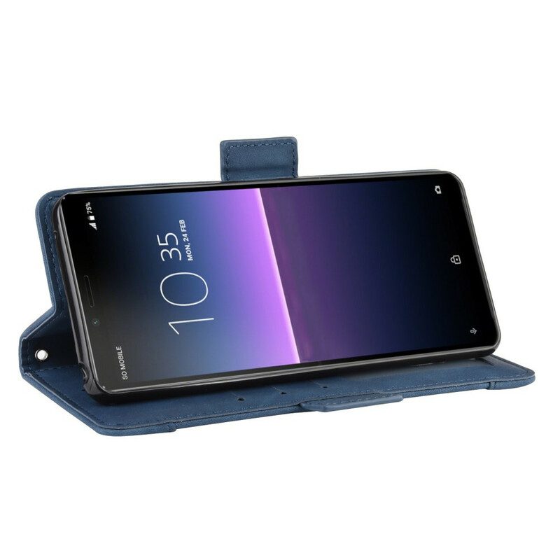 Flip Case Für Sony Xperia 10 II Multi-card Premier Class